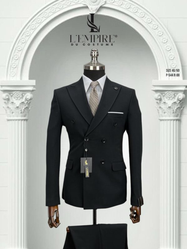 COSTUME CROISÉ NOIR