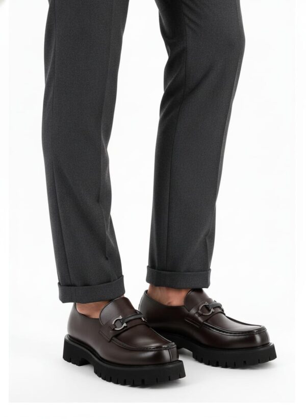 MOCASSIN MARRON FONCÉ