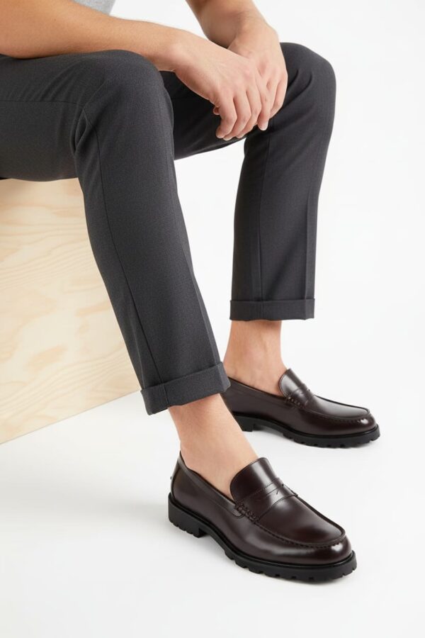 MOCASSIN MARRON FONCÉ