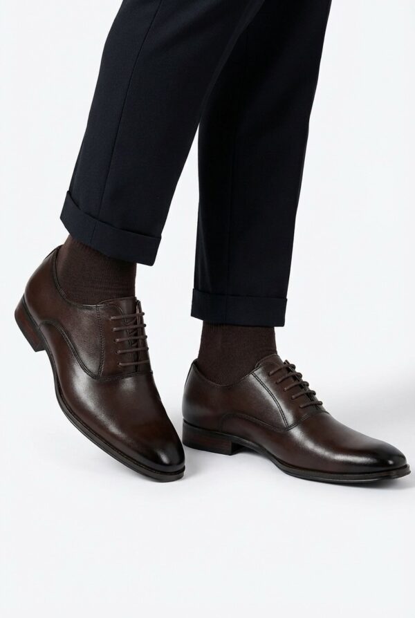 CHAUSSURE MARRON FONCÉ