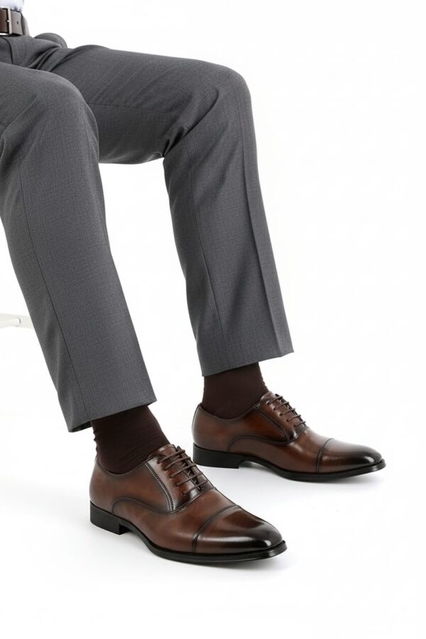 CHAUSSURE MARRON FONCÉ