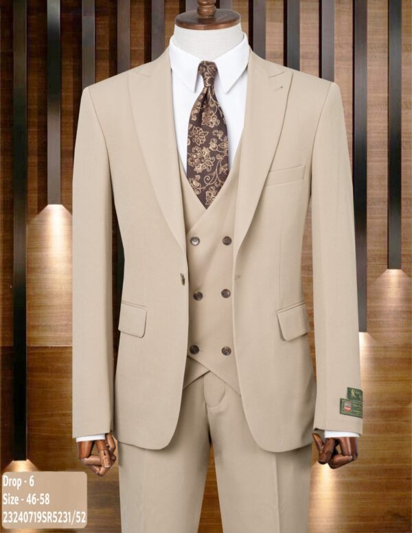 COSTUME 3 PIÈCES BEIGE