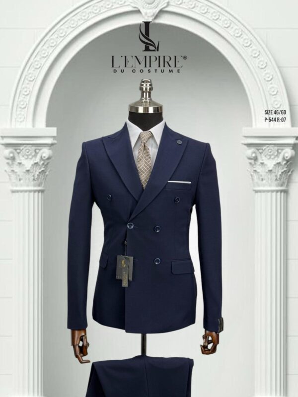 COSTUME CROISÉ BLEU MARINE