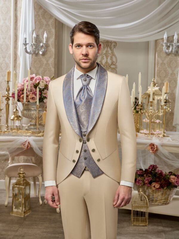 SMOKING PRESTIGE BEIGE COL A MOTIFS